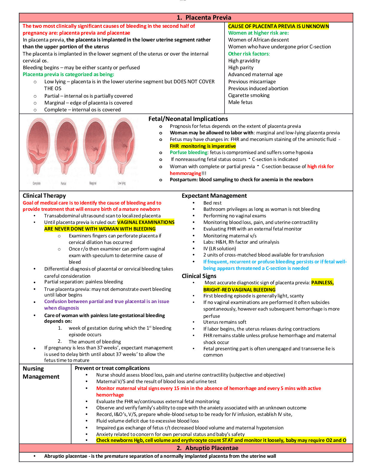 ATI MATERNAL NEWBORN PROCTORED 2019 EXAM REVIEW Browsegrades